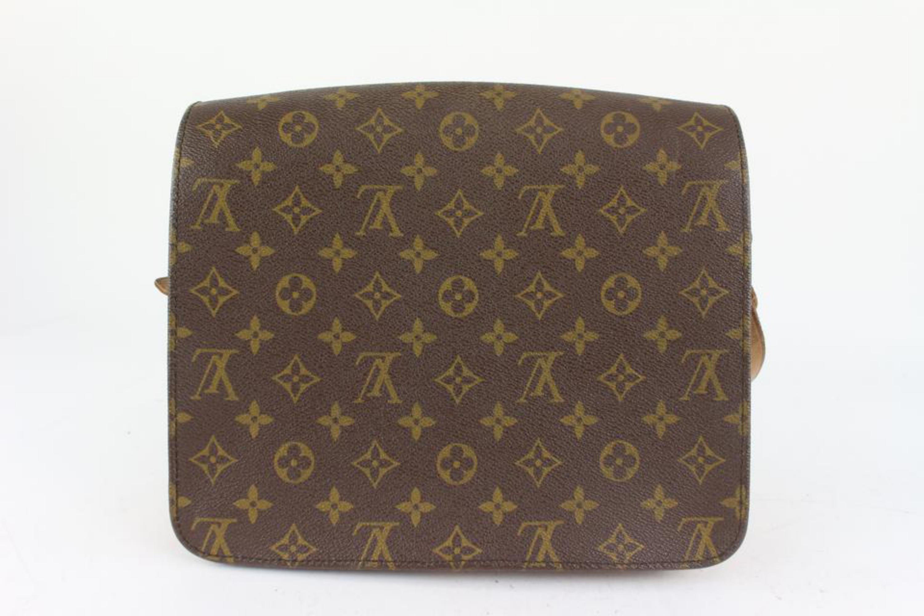 Women's Louis Vuitton Monogram Cartouchiere GM Crossbody Bag 1020lv46