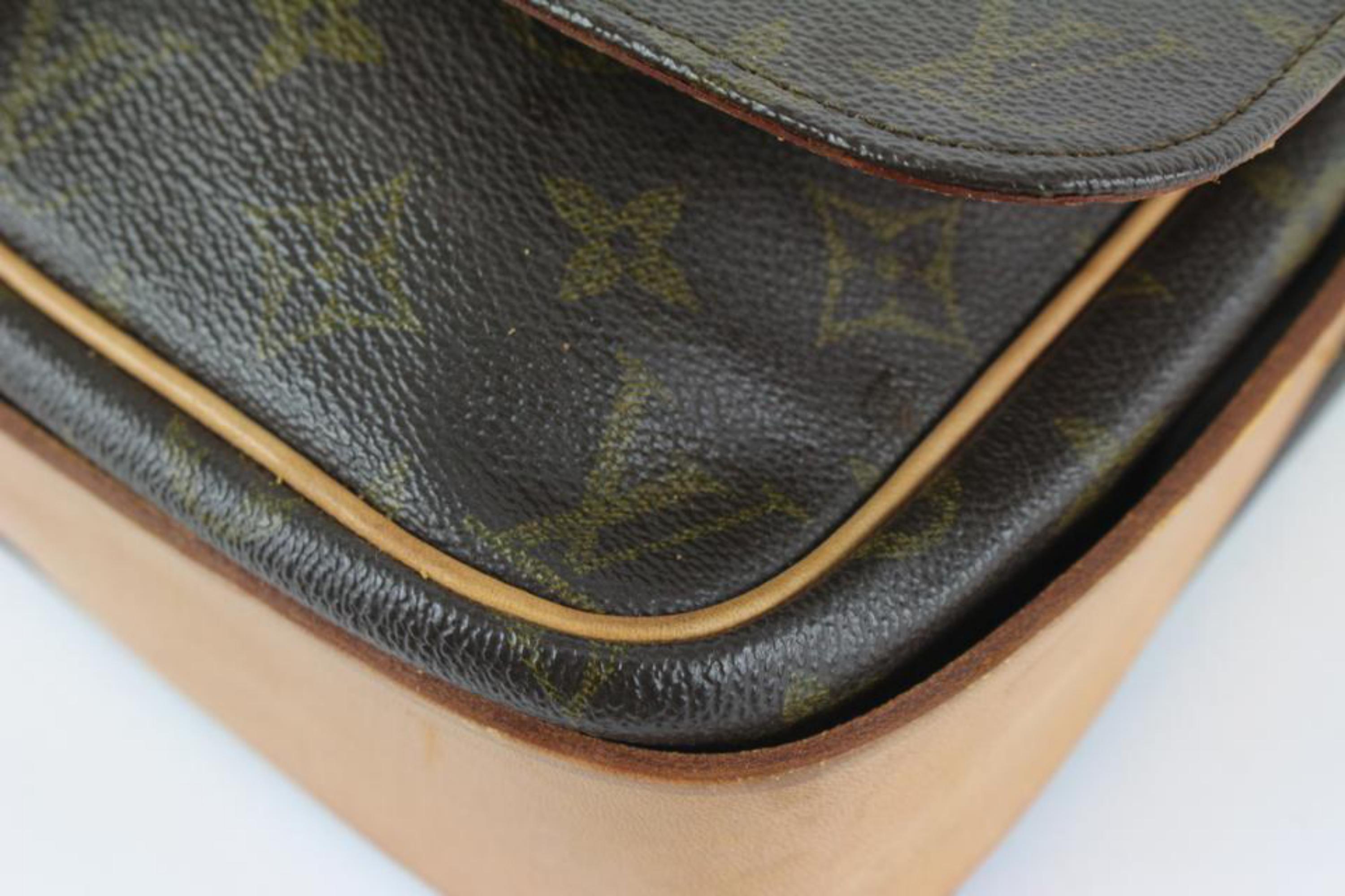 Louis Vuitton Monogram Cartouchiere GM Crossbody Bag 106lv2 1