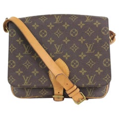 Louis Vuitton Monogram Cartouchiere GM Crossbody Bag 6lv1018