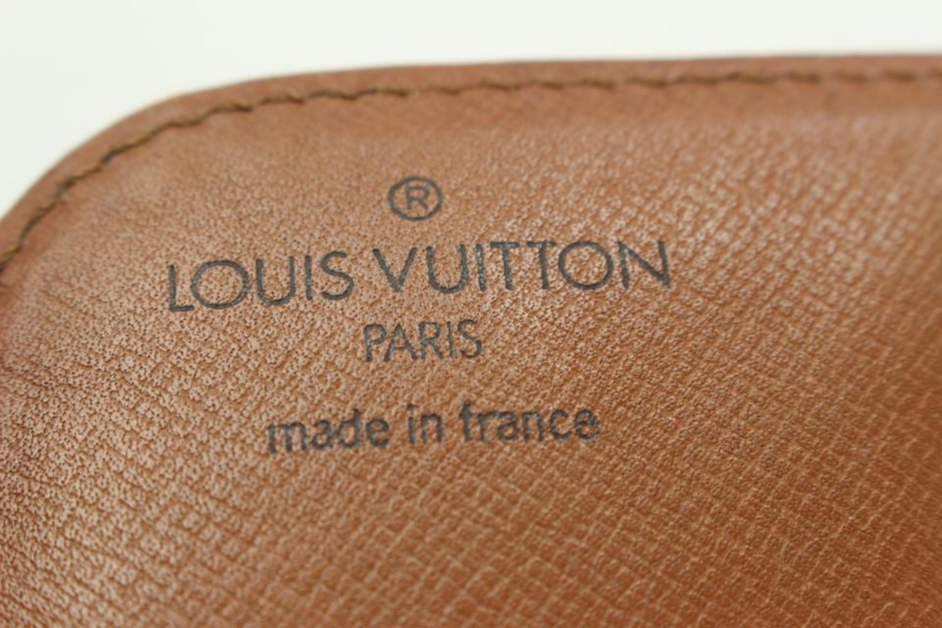 Louis Vuitton Monogram Cartouchiere GM Crossbody Bag 9LZ1021 For Sale 5