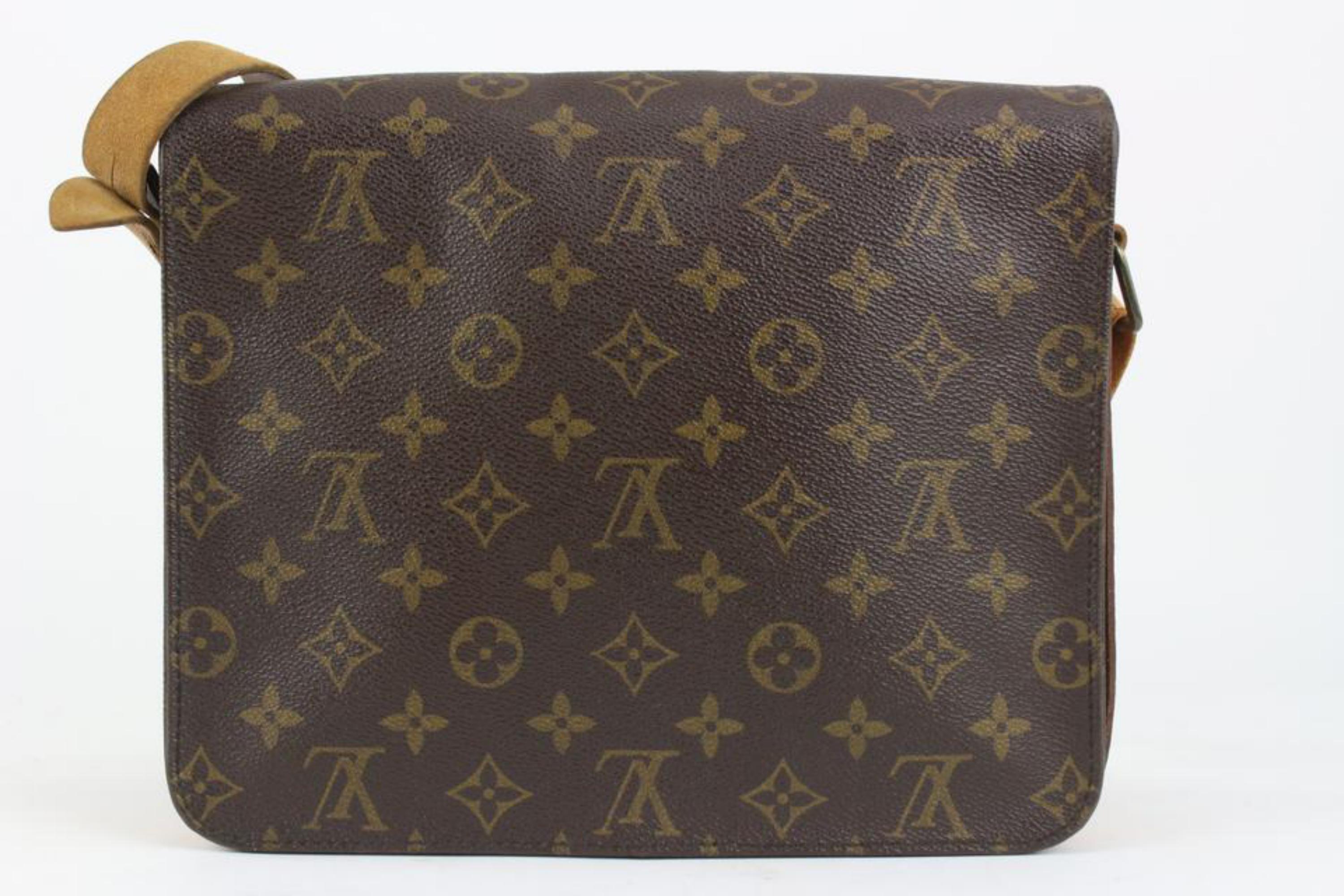 Louis Vuitton Monogram Cartouchiere GM Crossbody Bag 9LZ1021 For Sale 3