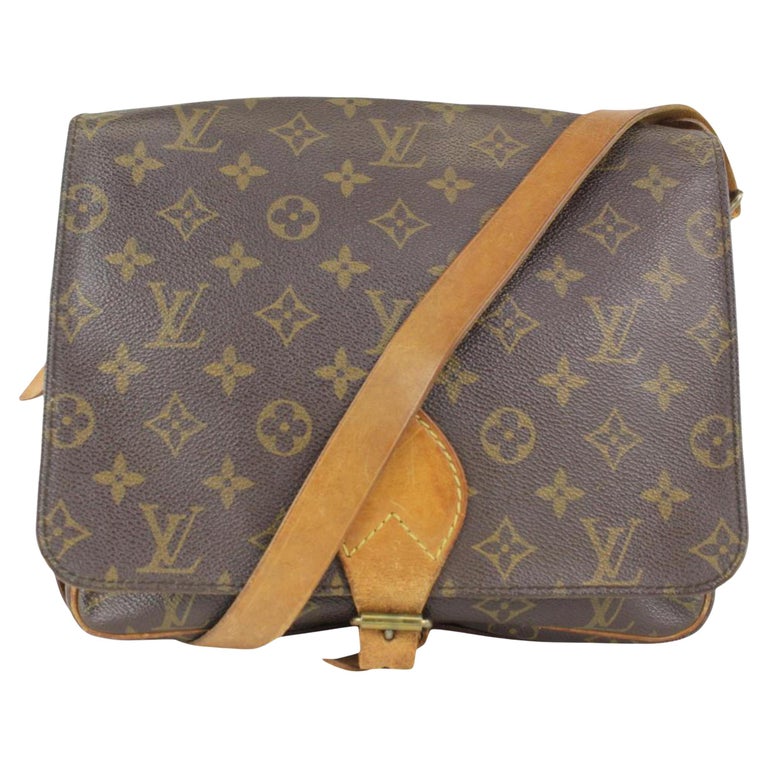 Louis Vuitton Monogram Cartouchiere GM Crossbody Bag 9LZ1021 For Sale at  1stDibs