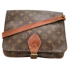 Louis Vuitton Monogram Cartouchière GM Borsa a tracolla SL0941