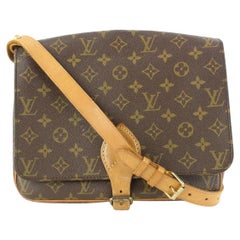Louis Vuitton Monogram Cartouchiere GM Crossbody Flap Bag Cult Sierre 552lvs611