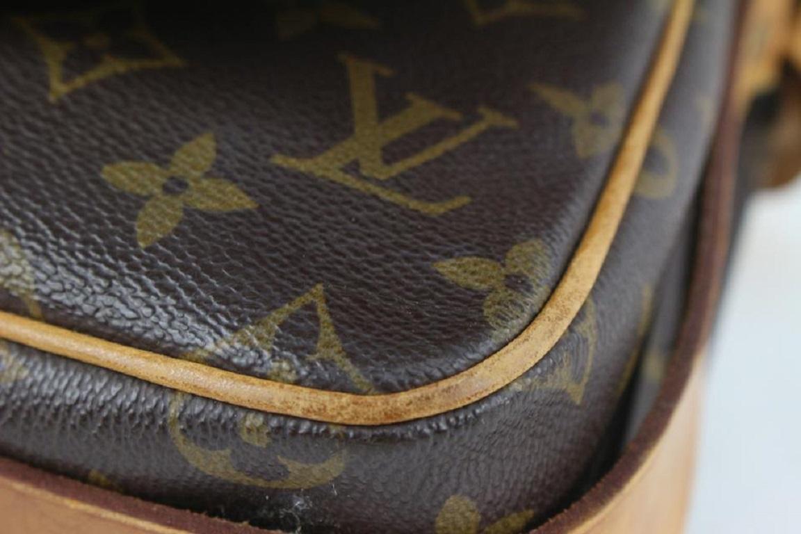 Sac à bandoulière Louis Vuitton Monogram Cartouchiere MM 104lv41 en vente 5