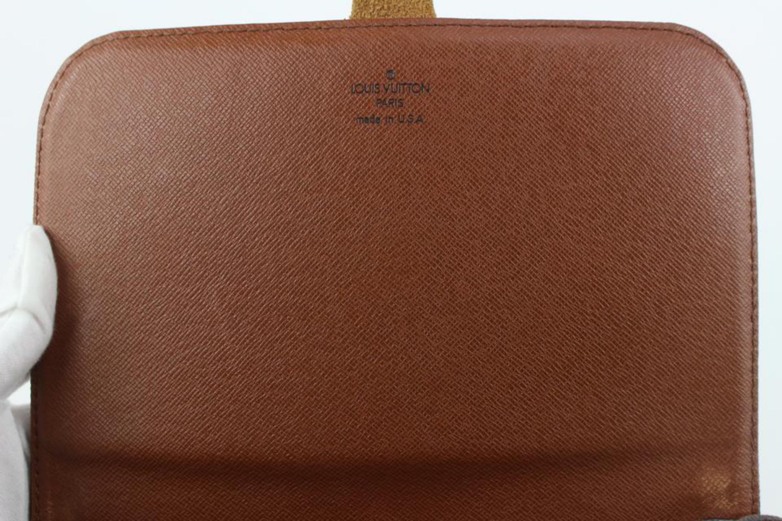 Louis Vuitton Monogram Cartouchiere MM Crossbody Bag 1220lv39 4