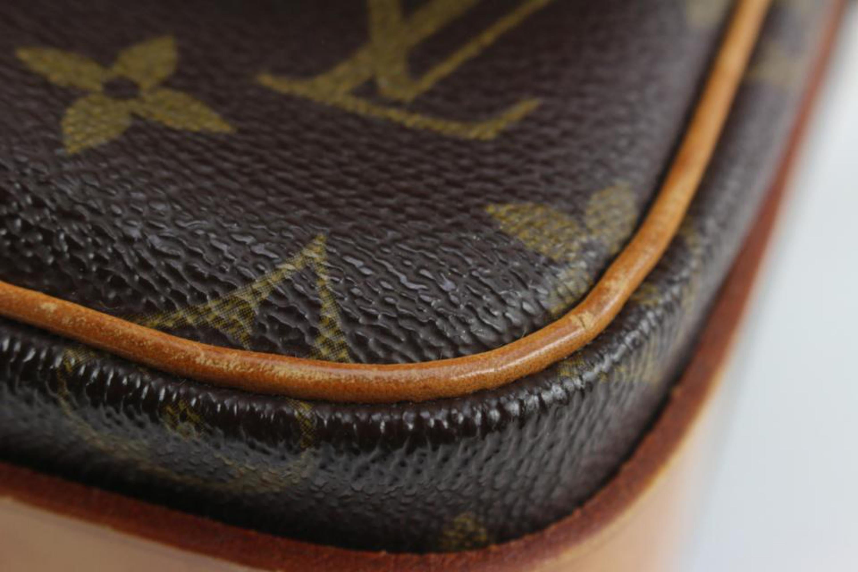 Louis Vuitton Monogram Cartouchiere MM Crossbody Bag 1220lv39 1