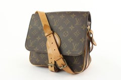 Louis Vuitton Monogram Cartouchiere MM Crossbody Bag 1222lv28