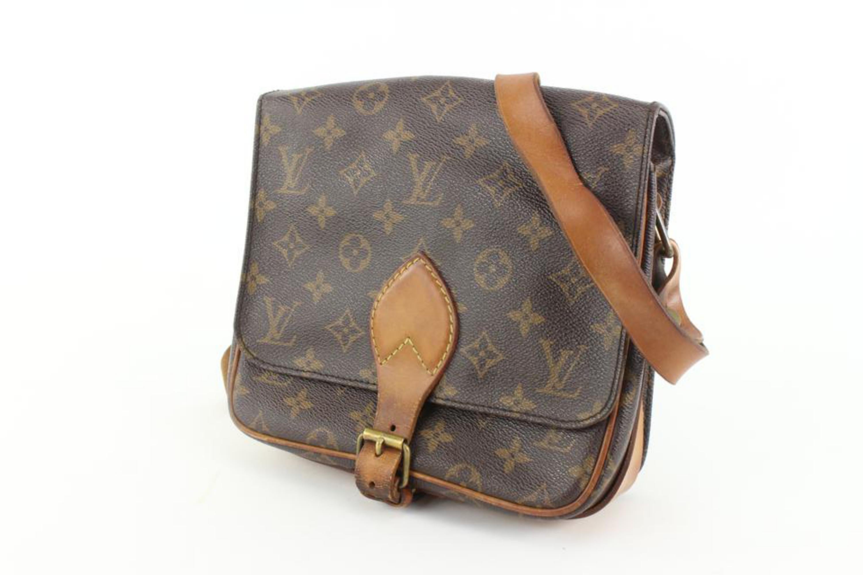 Louis Vuitton Monogram Cartouchiere MM Crossbody Bag 1223lv4 4