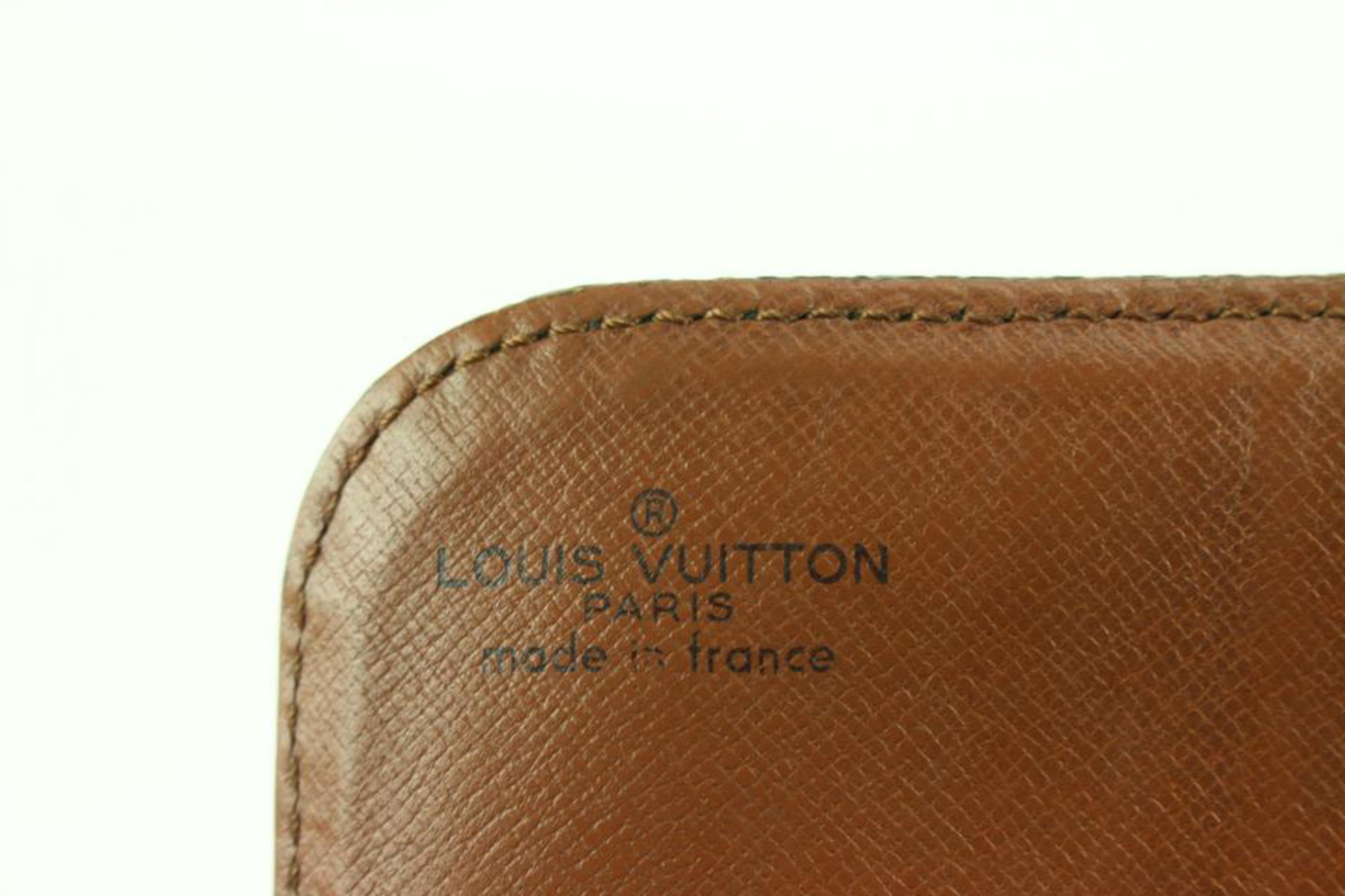 Louis Vuitton Monogram Cartouchiere MM Crossbody Bag 1223lv4 In Fair Condition In Dix hills, NY