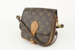 Louis Vuitton Monogram Cartouchiere PM Crossbody Bag 1025lv22