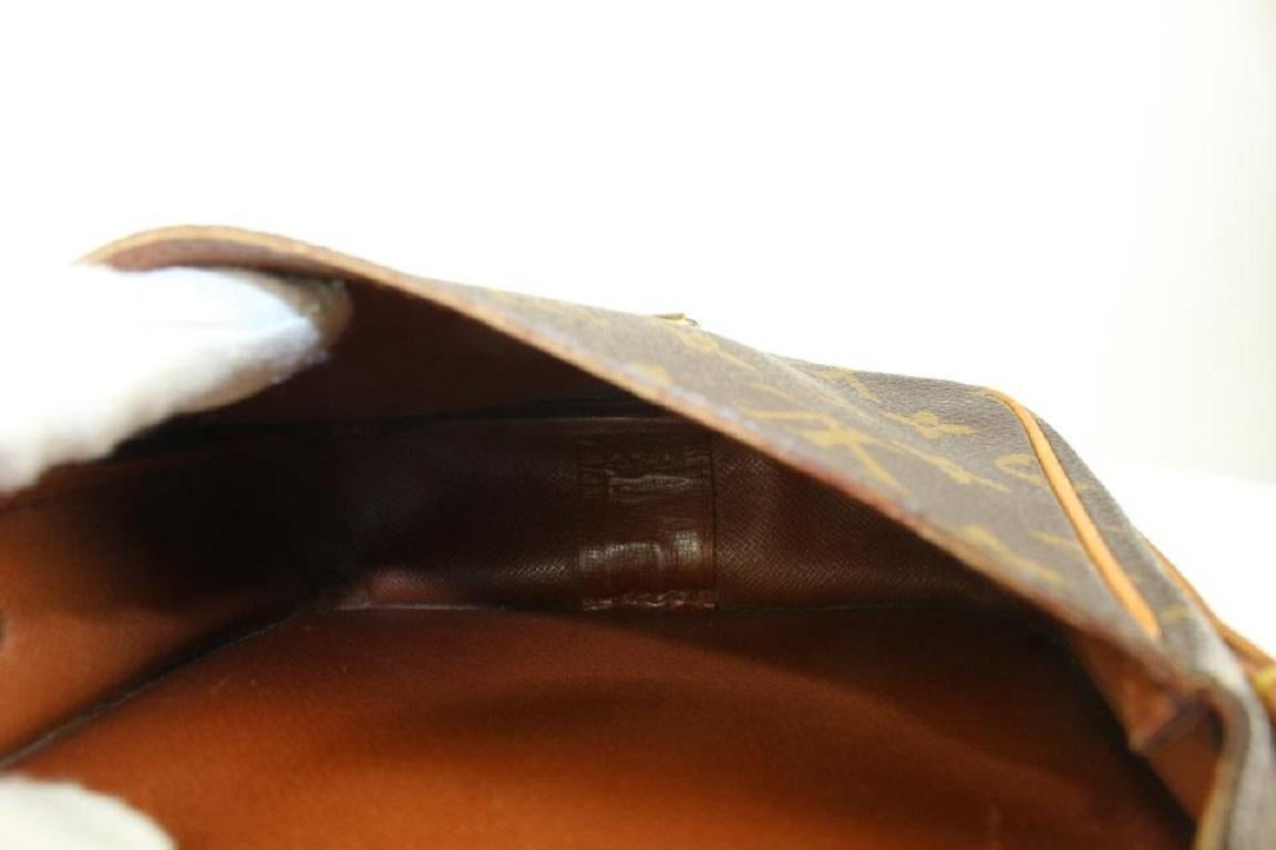 Sac à bandoulière Louis Vuitton Monogram Cartouchiere PM 1025lv22 État moyen - En vente à Dix hills, NY