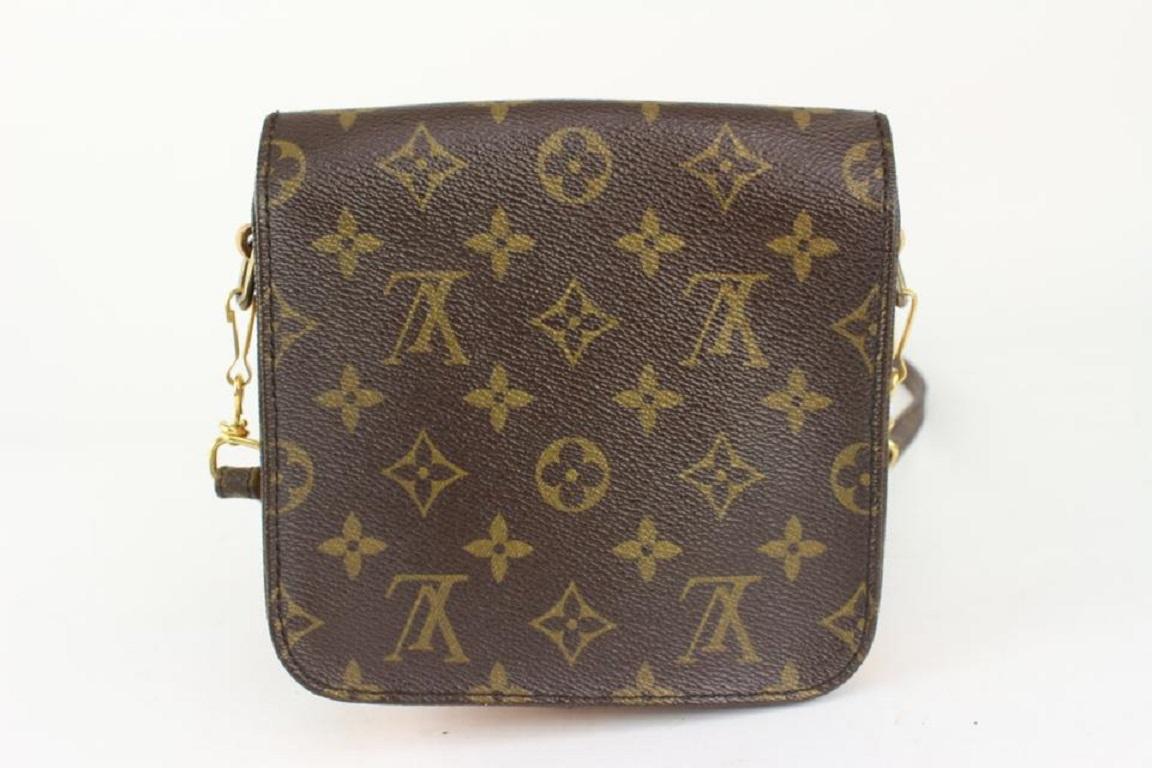 Women's Louis Vuitton Monogram Cartouchiere PM Crossbody Bag 1025lv22 For Sale