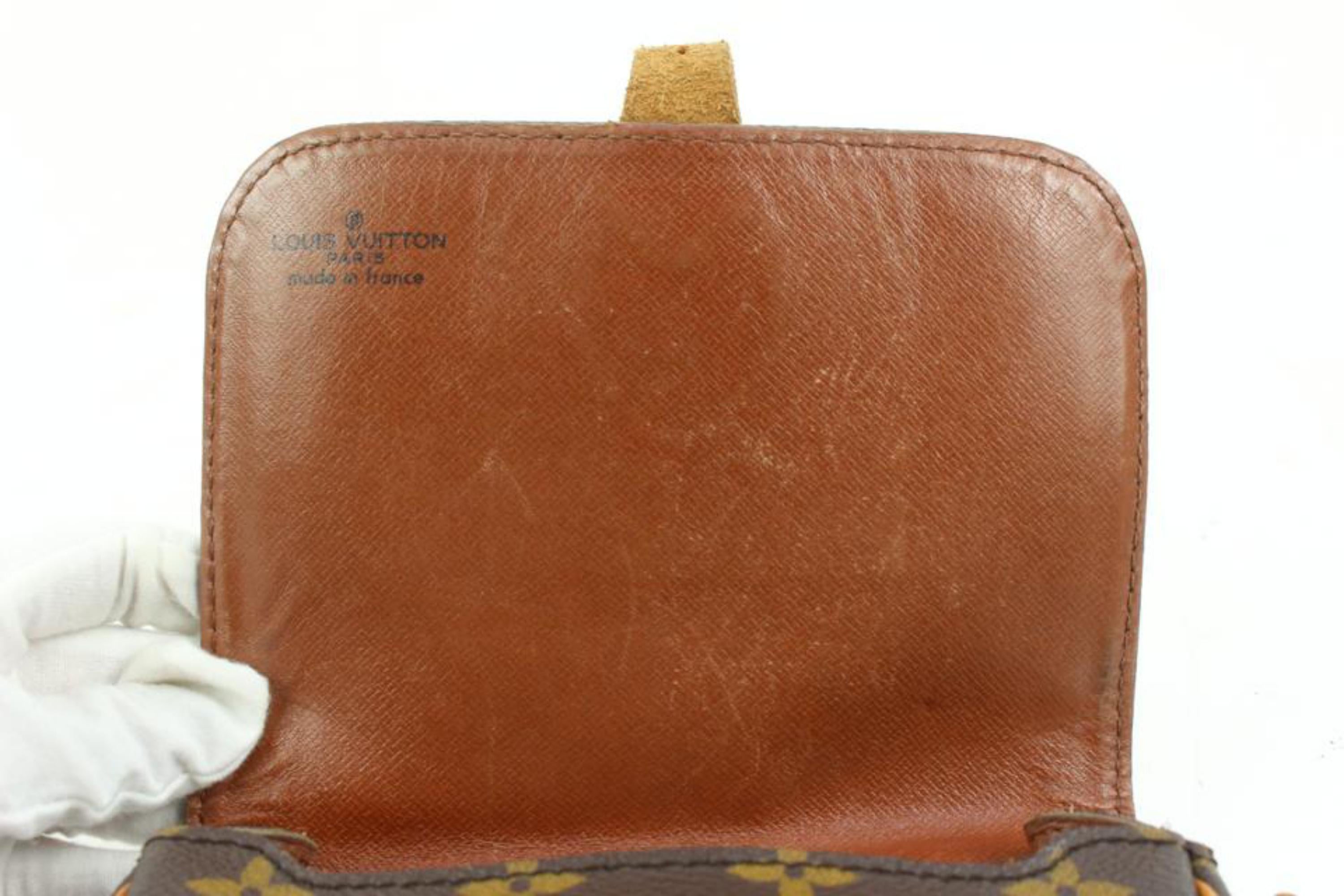 Louis Vuitton Monogram Cartouchiere PM Mini Crossbody Bag s214lv80 3