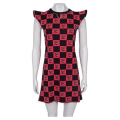 Louis Vuitton Monogram Check Cotton Dress - Size XS