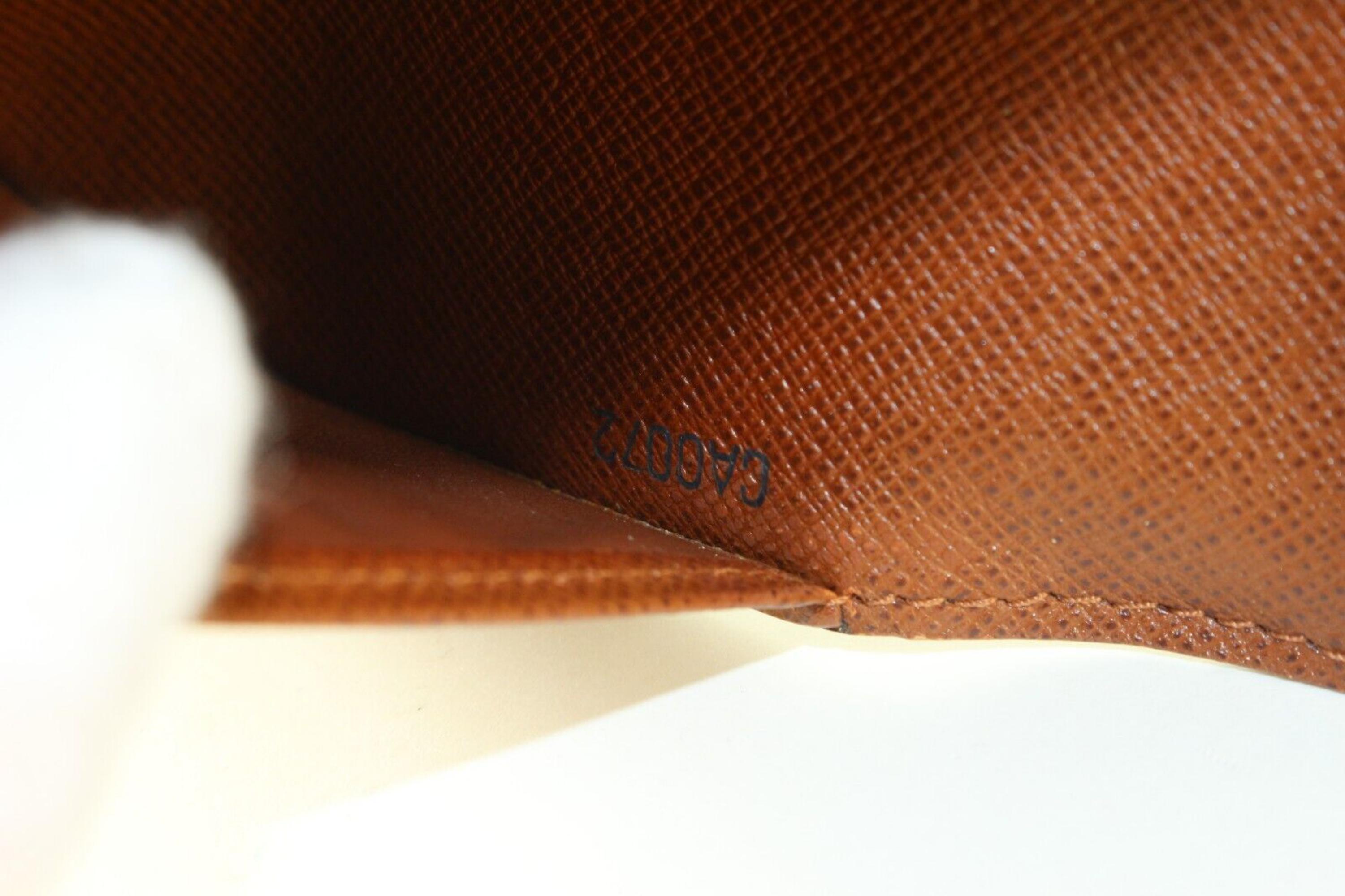 Louis Vuitton Monogram Checkbook Cover Long Flap Wallet 8LK0216 1