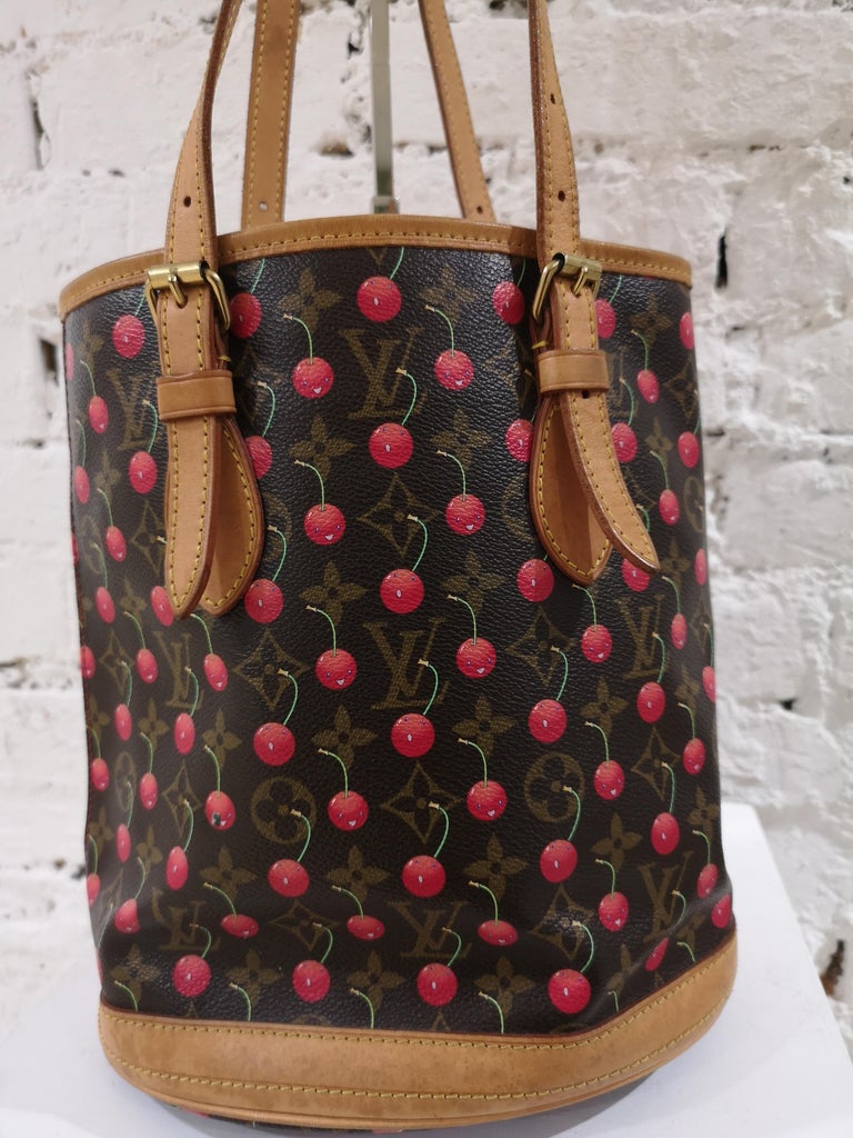Louis Vuitton Monogram Cherry Bucket Bag at 1stdibs