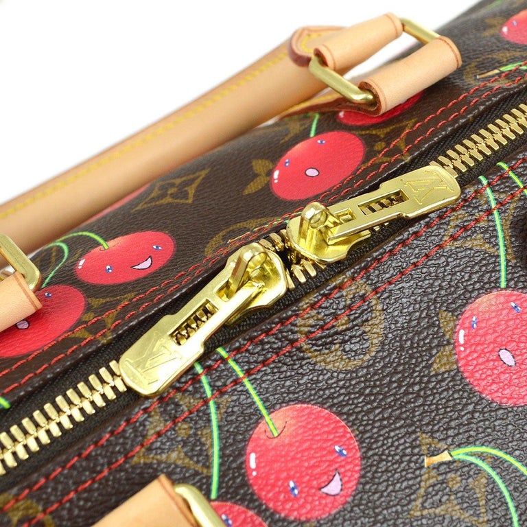 Louis Vuitton Vintage Cherry Keepall 45 Travel Handbag, $10,702