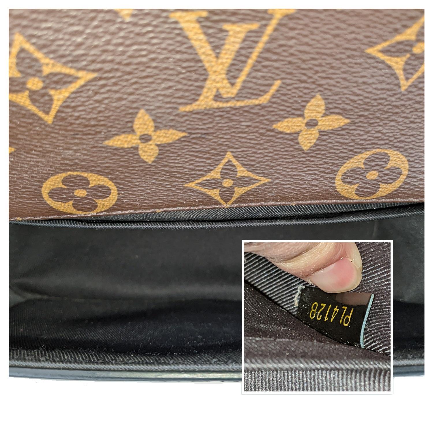 Louis Vuitton Monogram Cherrywood Black Patent BB Handbag 2