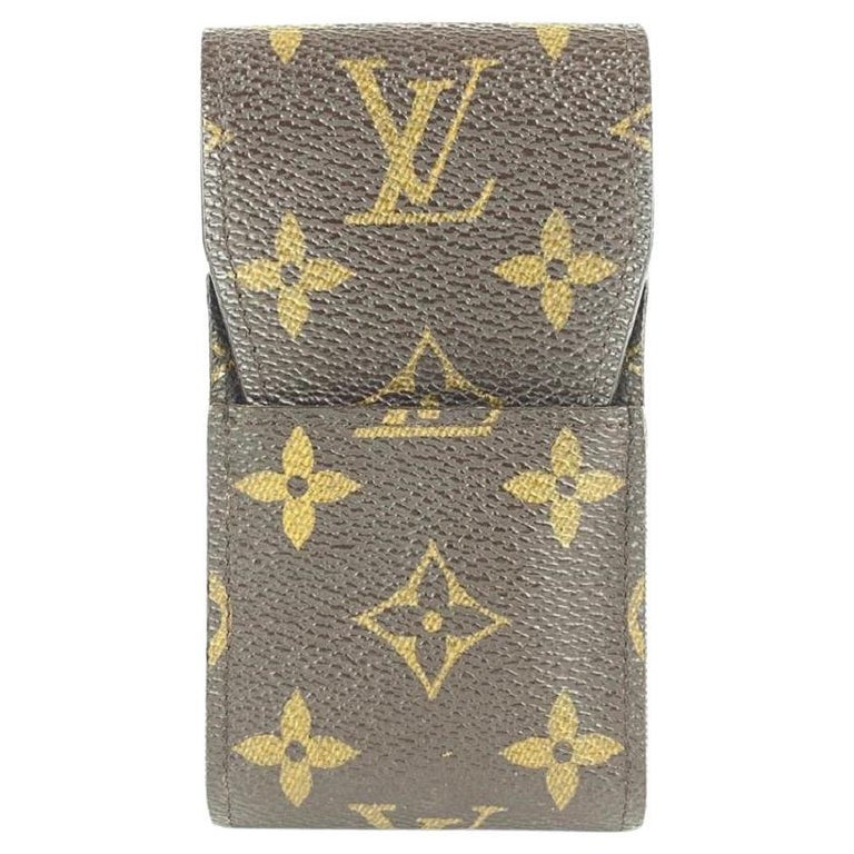 Louis Vuitton Monogram Cigarette Case Etui or Mobile Phone Case 40LVa1117  at 1stDibs