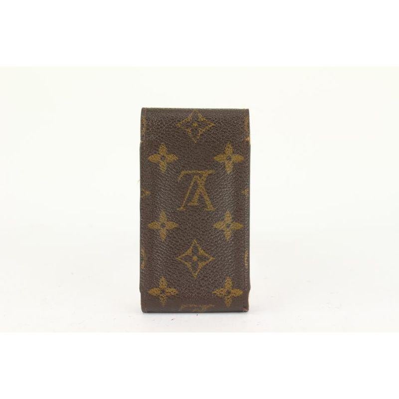 Louis Vuitton Monogram Cigarette Case Mobile Phone Pouch Etui 253lvs719 For Sale 2