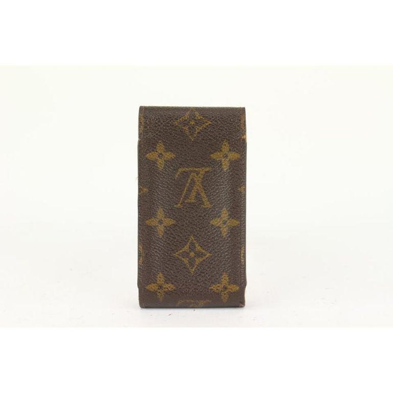 Louis Vuitton Monogram Cigarette Case Mobile Phone Pouch Etui 253lvs719 For  Sale at 1stDibs