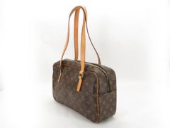 Louis Vuitton Monogram Cite Gm 866655 Brown Coated Canvas Shoulder Bag