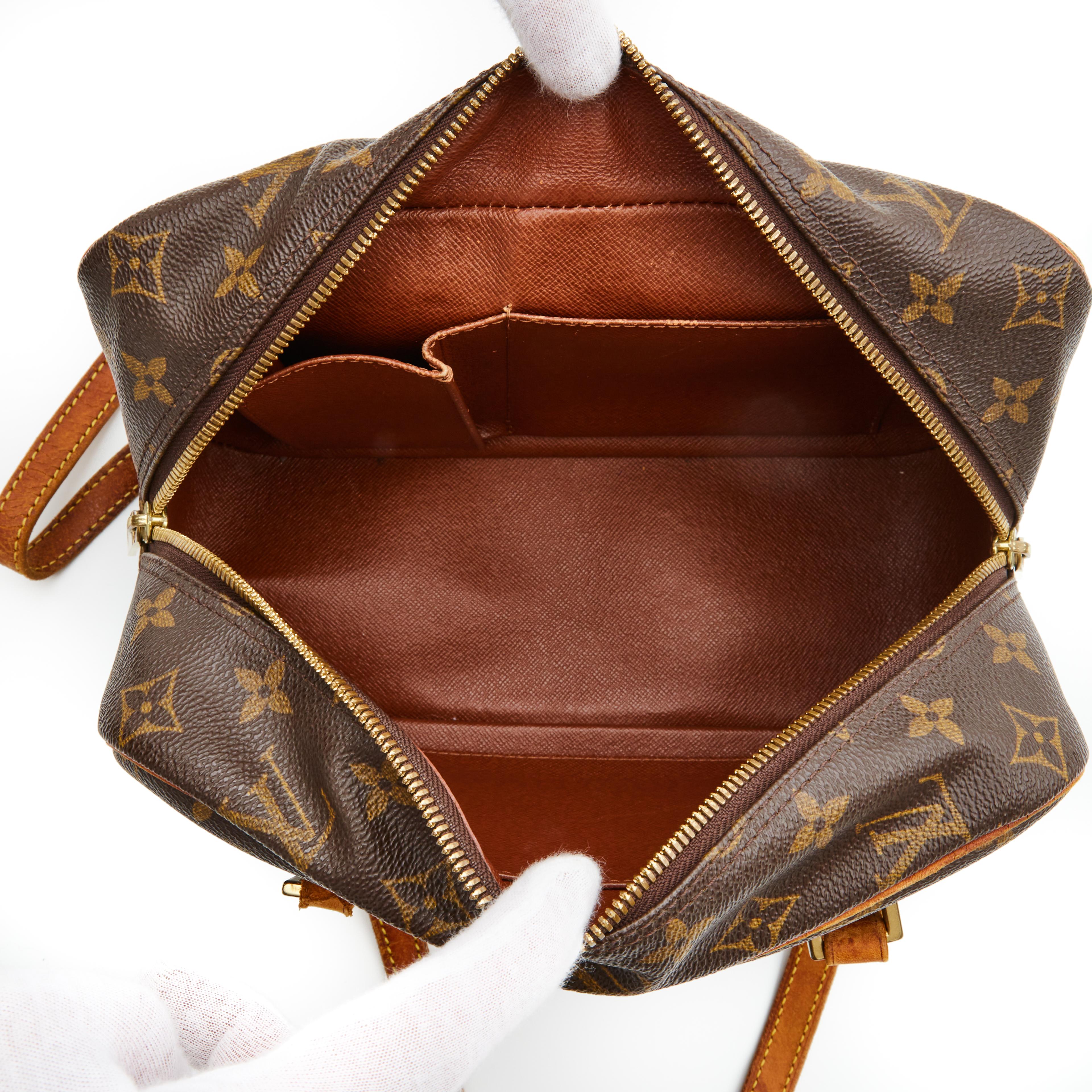 Brown Louis Vuitton Monogram Cite Shoulder Bag (2002)