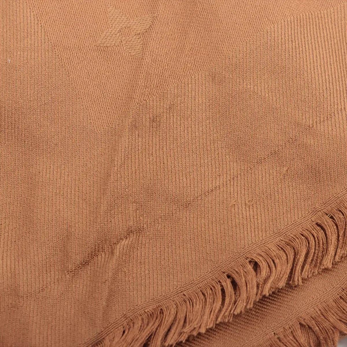 Louis Vuitton Monogram Classic Shawl Caramel Pour femmes en vente