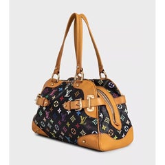 Louis Vuitton Monogram Claudia Black Handbag