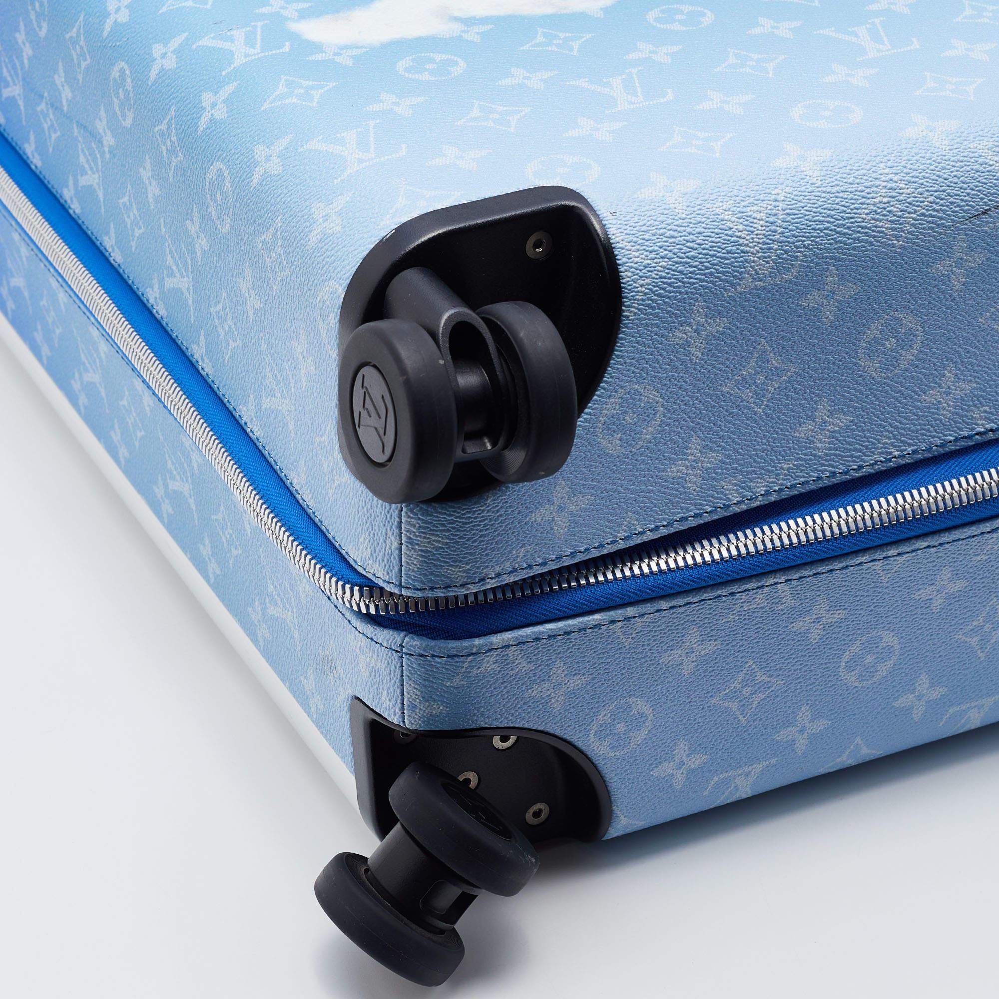 Louis Vuitton Monogram Clouds Canvas Horizon 55 Suitcase 10