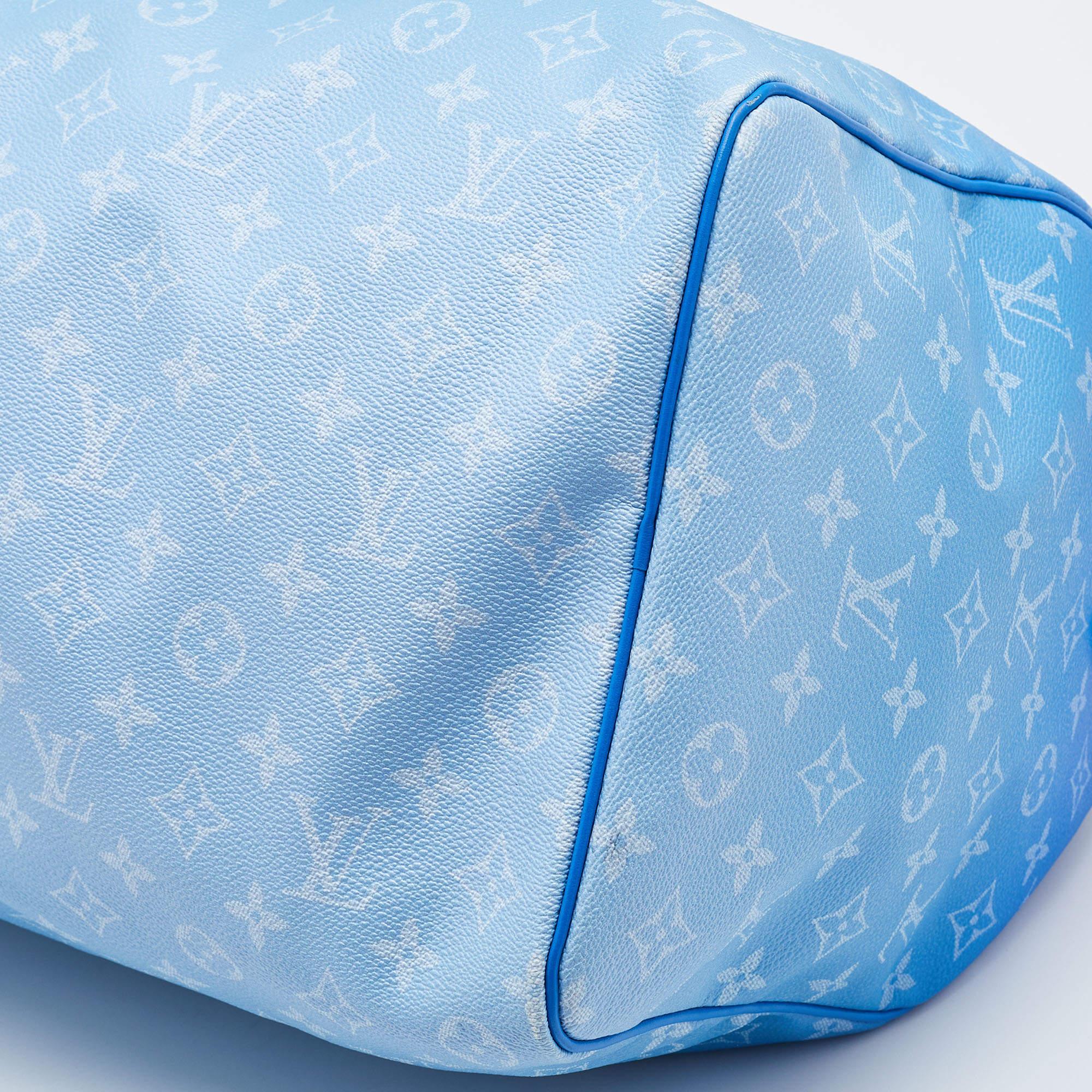 Louis Vuitton Monogram Clouds Canvas Keepall 50 Bag 9