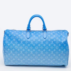 Louis Vuitton Monogram Clouds Canvas Keepall 50 Bag