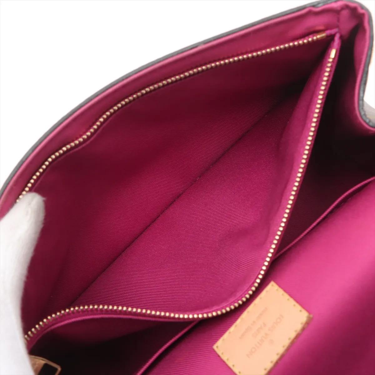 Louis Vuitton Monogram Cluny BB Bordeaux x Fucsia in vendita 5