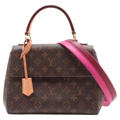 Louis Vuitton Monogram Cluny BB Bordeaux x Fuchsia