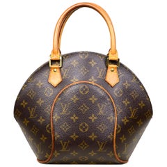 Louis Vuitton Monogram Coated Canvas Ellipse PM Top Handle Bag