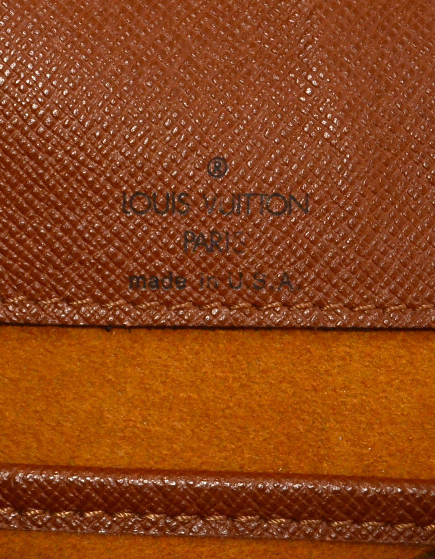 Louis Vuitton Monogram Coated Canvas Musette Tango Shoulder Bag In Excellent Condition In New York, NY
