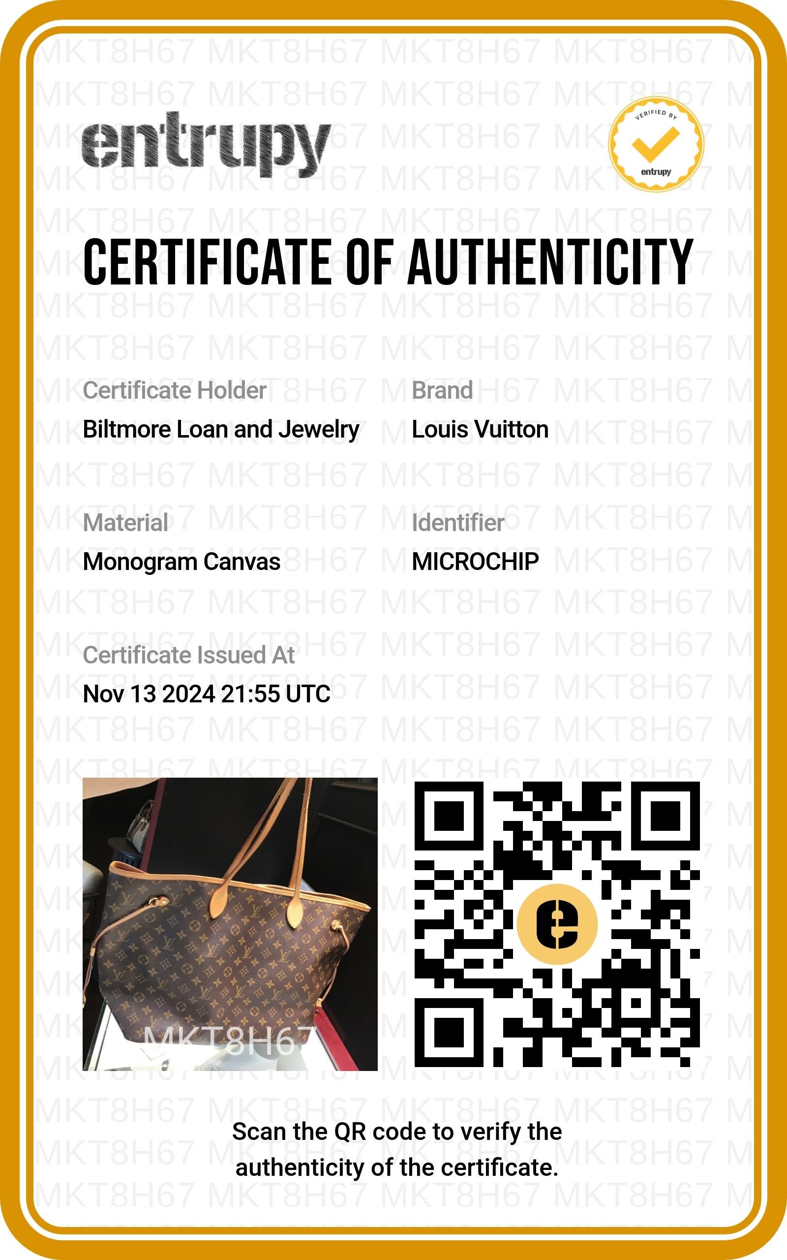 Fourre-tout Neverfull GM en toile enduite Monogram de Louis Vuitton en vente 6