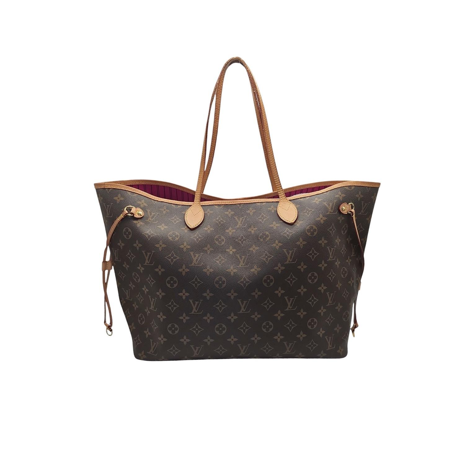 Noir Fourre-tout Neverfull GM en toile enduite Monogram de Louis Vuitton en vente