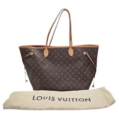 Louis Vuitton Monogram Coated Canvas Neverfull GM Tote