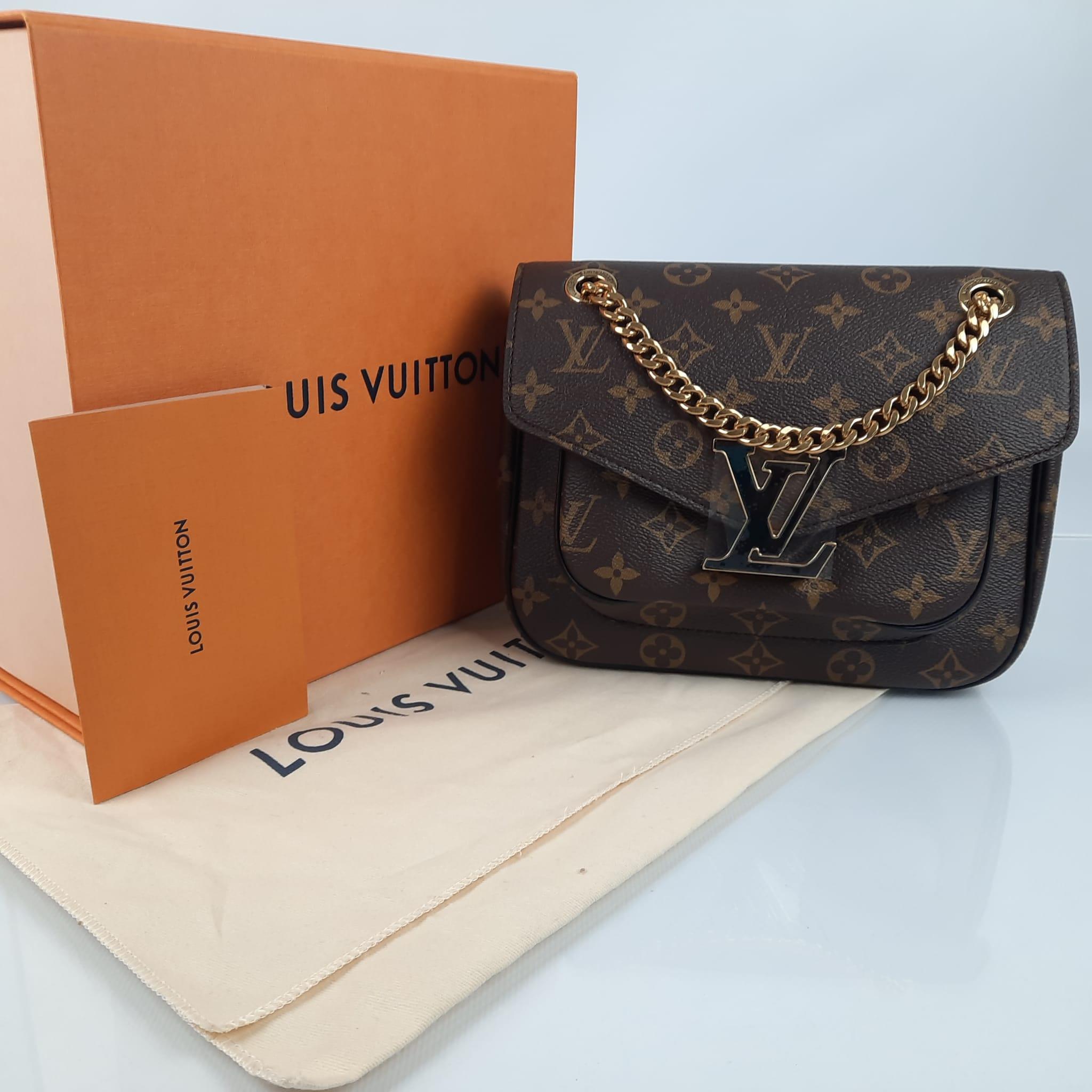Louis Vuitton Monogram coated canvas Passy Bag In New Condition In Nicosia, CY