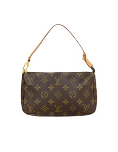 Louis Vuitton Monogram Coated Canvas Pochette Bag