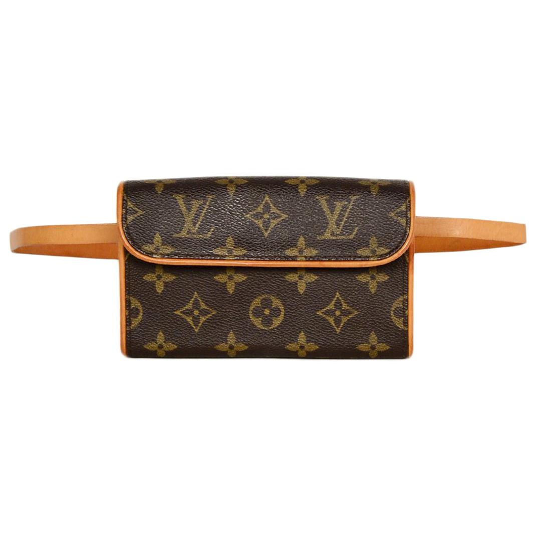 Louis Vuitton Monogram Coated Canvas Pochette Florentine Belt Bag