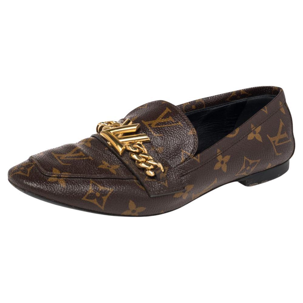 LOUIS VUITTON Monogram tapestry LV Loafer Shoes 11 Camouflage unused 78061