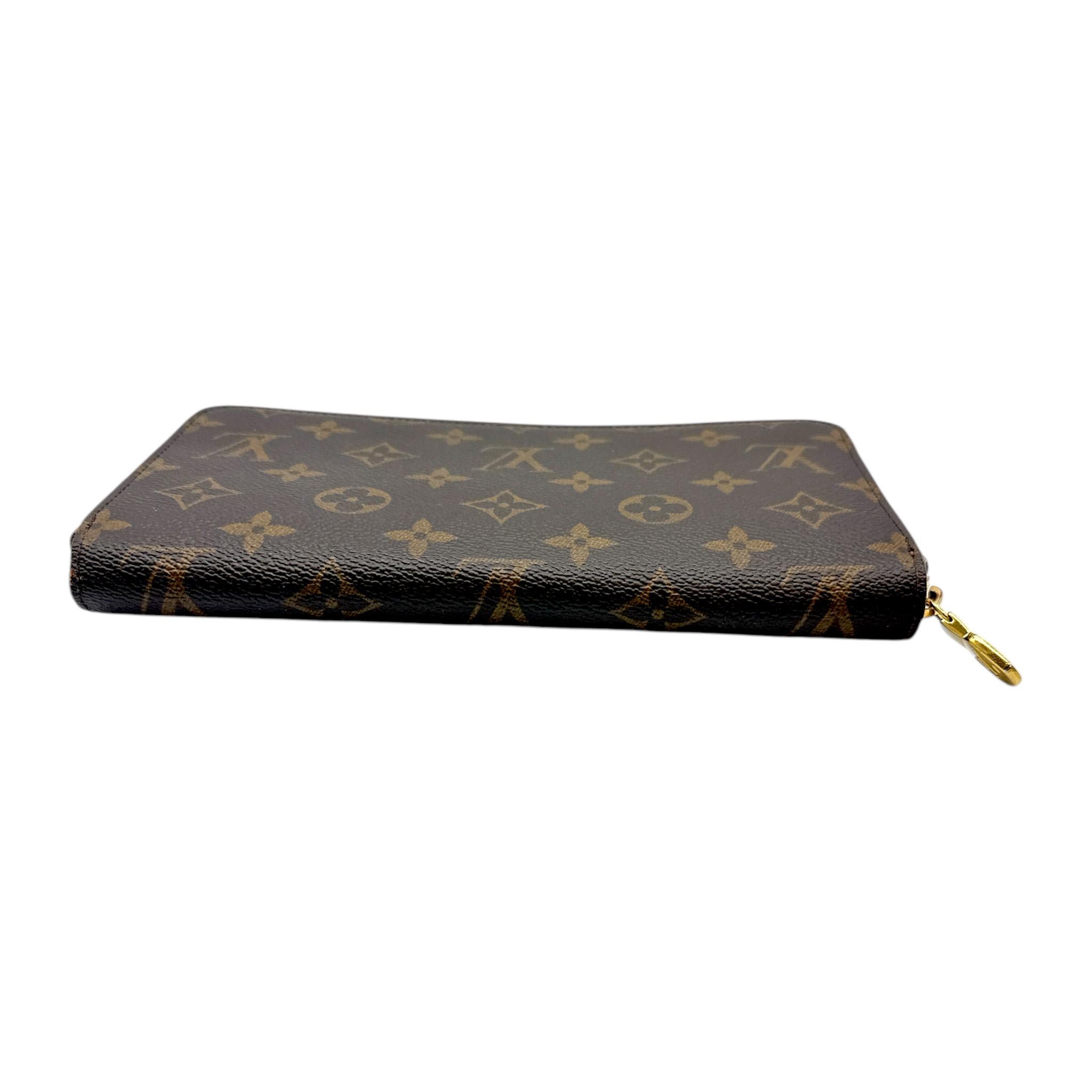 da uomo o donna Organizer Zippy in tela Monogram di Louis Vuitton in vendita