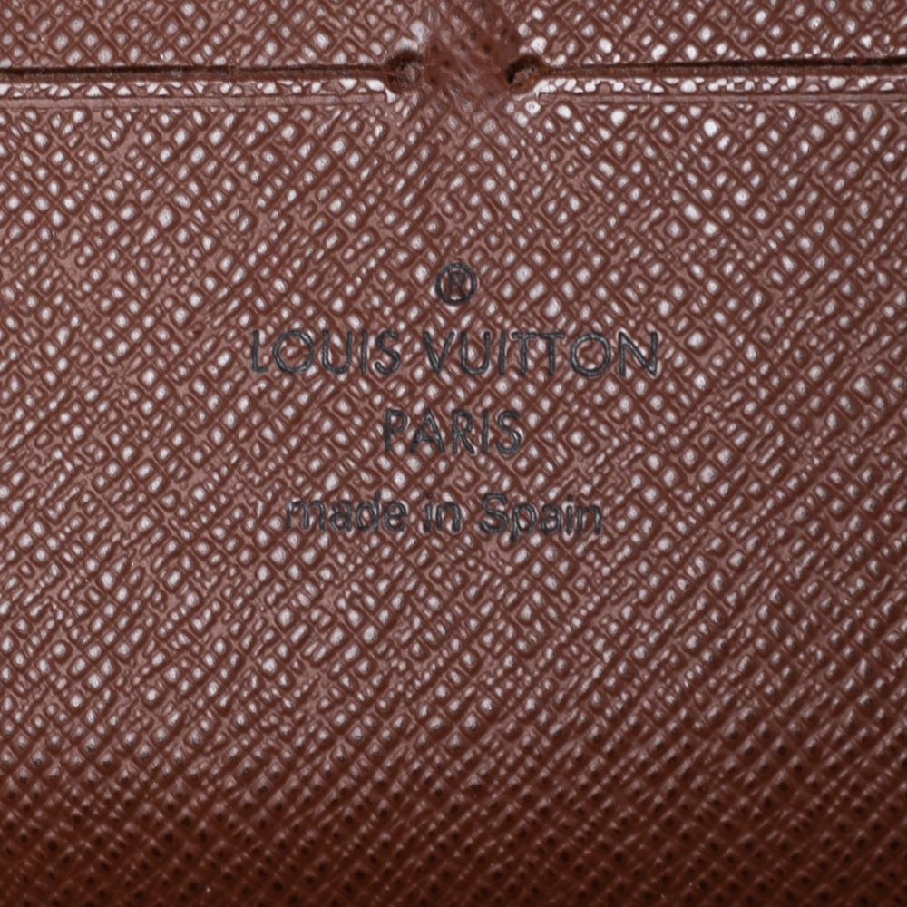 Louis Vuitton Monogram Coated Canvas Zippy Wallet 1