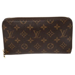 Louis Vuitton Monogram Coated Canvas Zippy Wallet