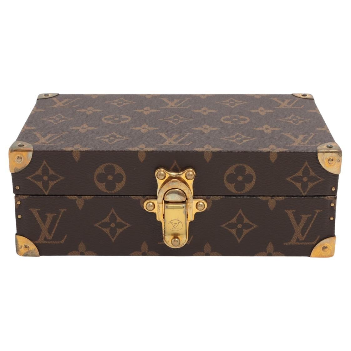 Louis Vuitton Monogram Coffret Polyvalent Mini Trunk Case