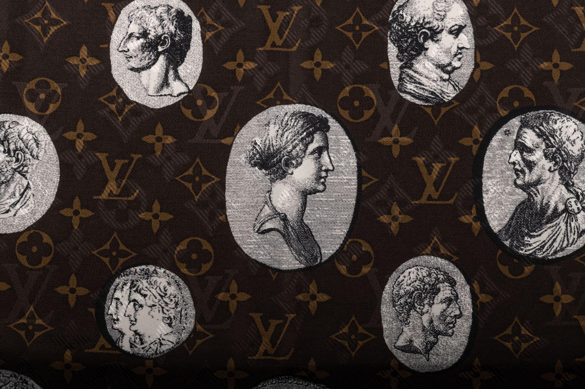 Women's or Men's Louis Vuitton Monogram Fornasetti Shawl