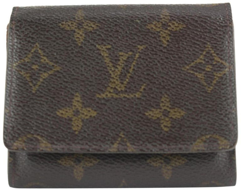Louis Vuitton Ultra Rare Vintage 1970's Monogram Kisslock Coin